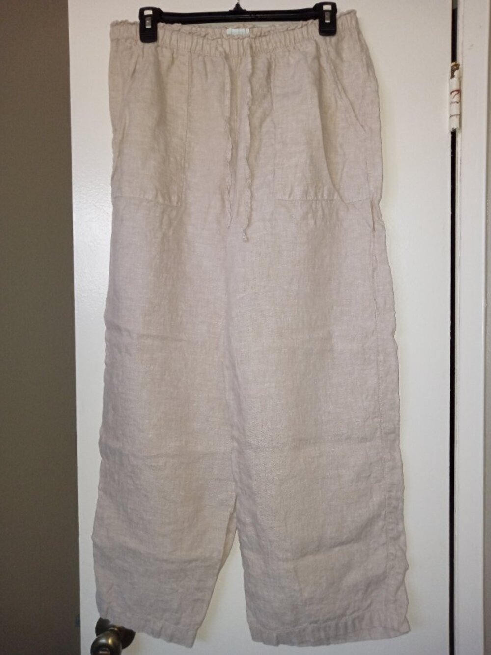 Unworn CYNTHIA ROWLEY 100% LINEN pants ~ washed & dried ~ but like new
